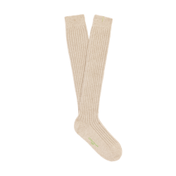 Socks , Beige - Knit