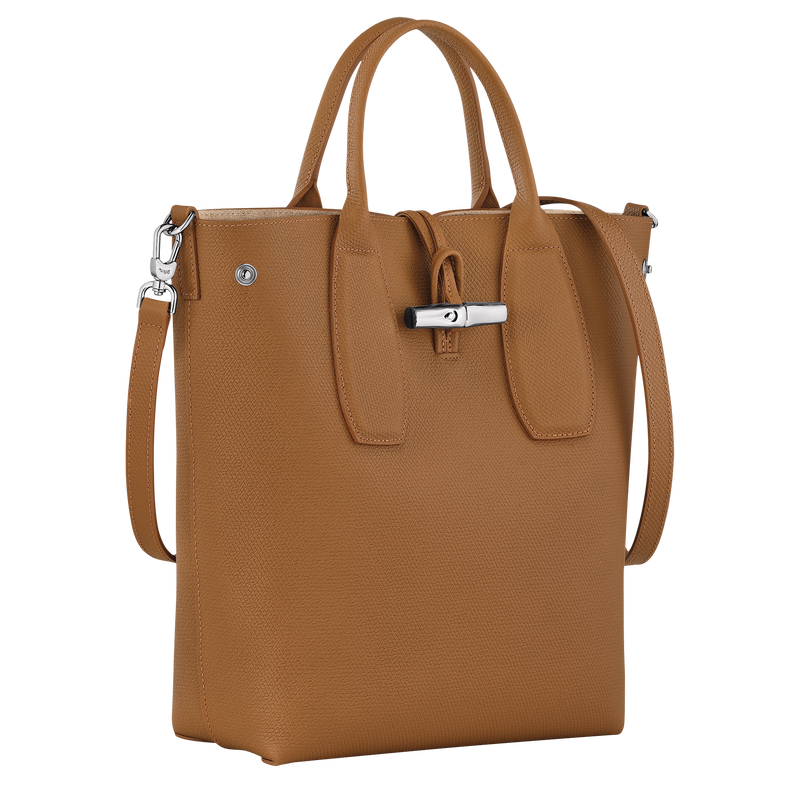 Roseau M Crossbody bag , Natural - Leather  - View 3 of  4