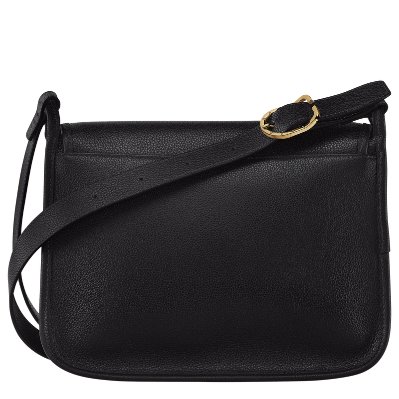 Le Foulonné M Crossbody bag Black - Leather (10154021001)