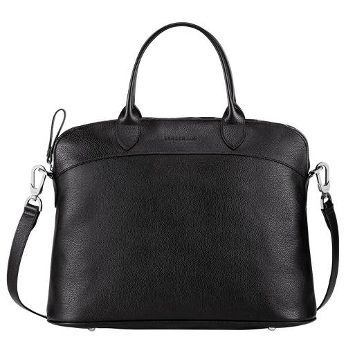 Top handle bag M Le Foulonné Black (10093021047) | Longchamp EN