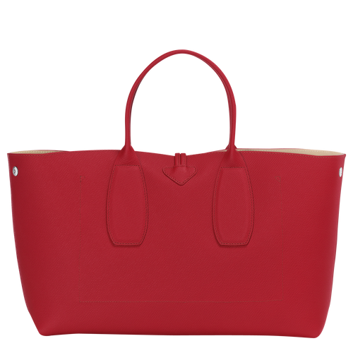 Sac porté main L, Rouge Vue 4 de Sac porté main L, Rouge, hi-res