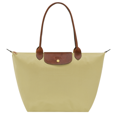 Shopper L Le Pliage Original , Recyceltes Canvas - Pistazie