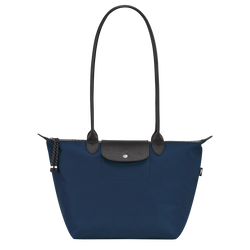 Le Pliage Energy 長提把斜背袋 L , 海軍藍色 - 再生帆布