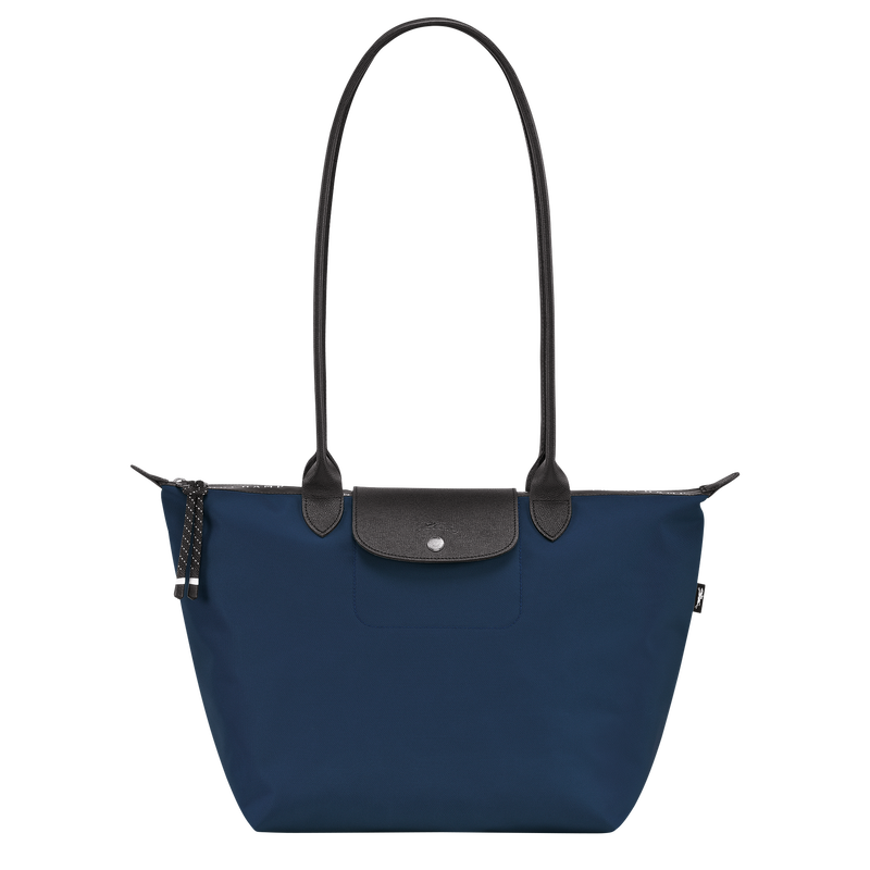 Le Pliage Energy L Tote bag , Navy - Recycled canvas  - View 1 of 6