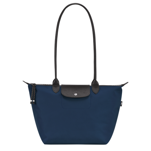 Le Pliage Energy L Tote bag , Navy - Recycled canvas - View 1 of  6