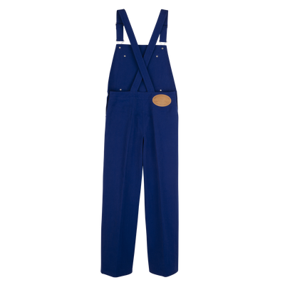 Jumpsuit , Cobalt - Cotton
