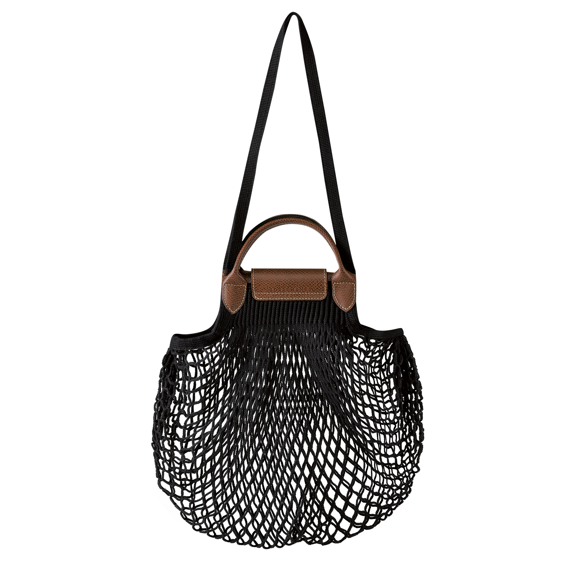 leather net bag