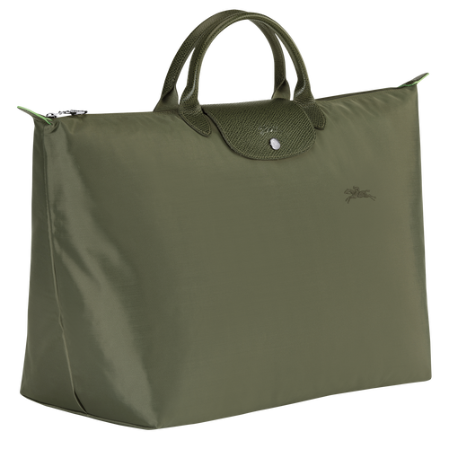 Le Pliage Green S Travel bag , Forest - Recycled canvas - View 3 of  5
