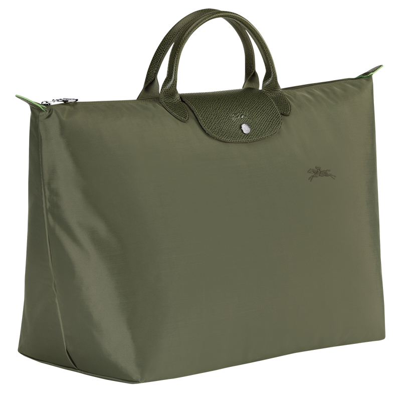 Le Pliage Green S Travel bag , Forest - Recycled canvas  - View 3 of 5