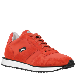 Sneakers Le Pliage Green , Leder - Tomato