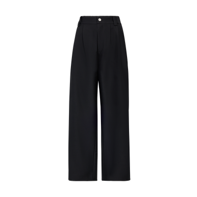 Pantalon , Cr&ecirc;pe - Noir
