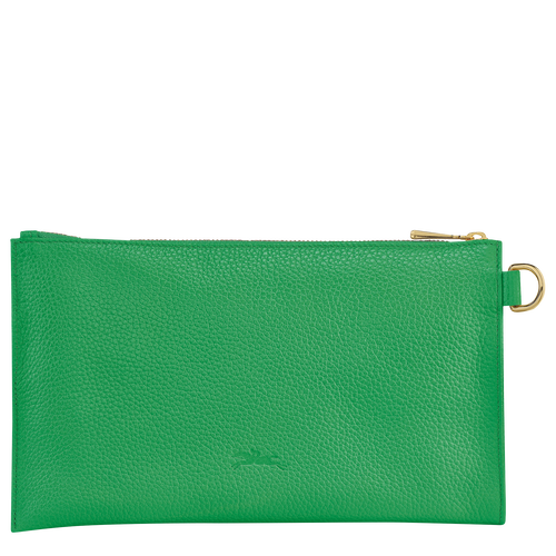 Pochette Le Foulonné , Leder - Rasen - Ansicht 3 von 3