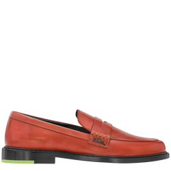 Au Sultan Loafer , Mahogany - Leather