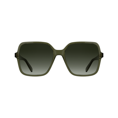 Lunettes de soleil , Ac&eacute;tate - Kaki