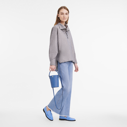 Épure XS Crossbody bag , Cobalt - Leather