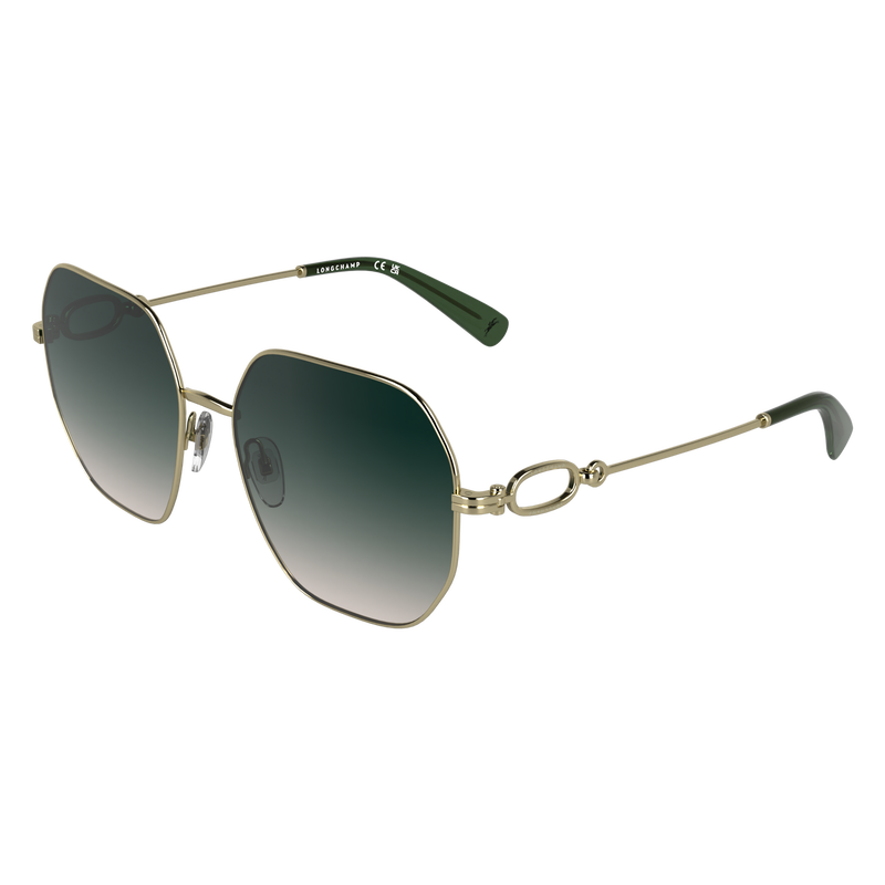 Sunglasses , Gold/Gradient green pink - OTHER  - View 2 of 2