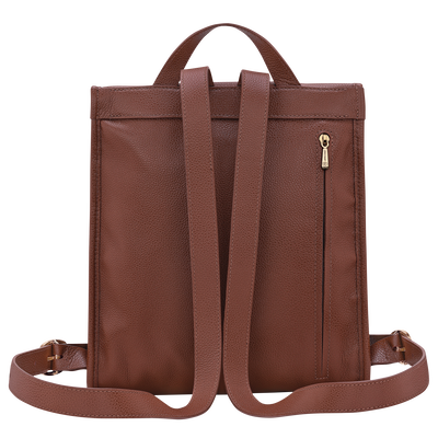 Le Foulonné Backpack M, Coffee
