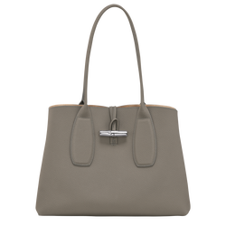 Roseau L Tote bag , Turtledove - Leather