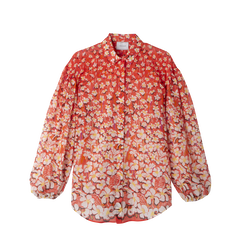 Shirt , Strawberry - Voile