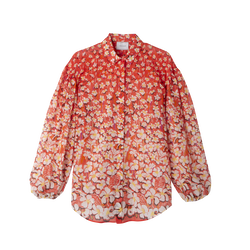 Shirt , Strawberry - Voile