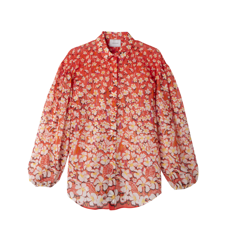 Camicia , Voile - Fragola  - View 1 of  4