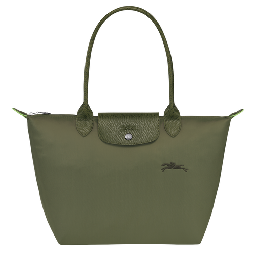 Le Pliage Green M Tote bag , Forest - Recycled canvas - View 1 of  5