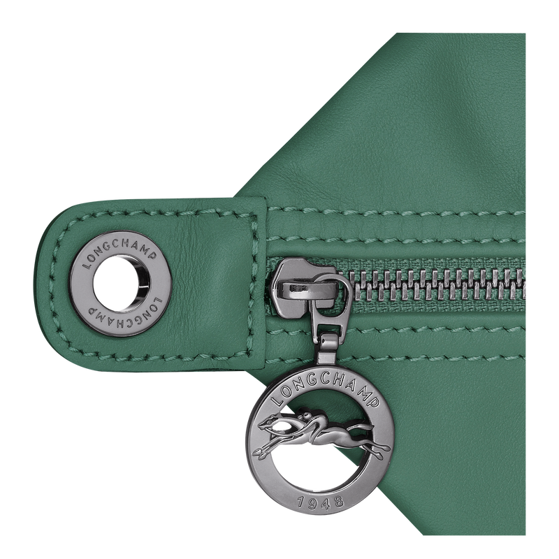 Le Pliage Xtra 肩揹袋 M , 鼠尾草綠色 - 皮革  - 查看 5 5