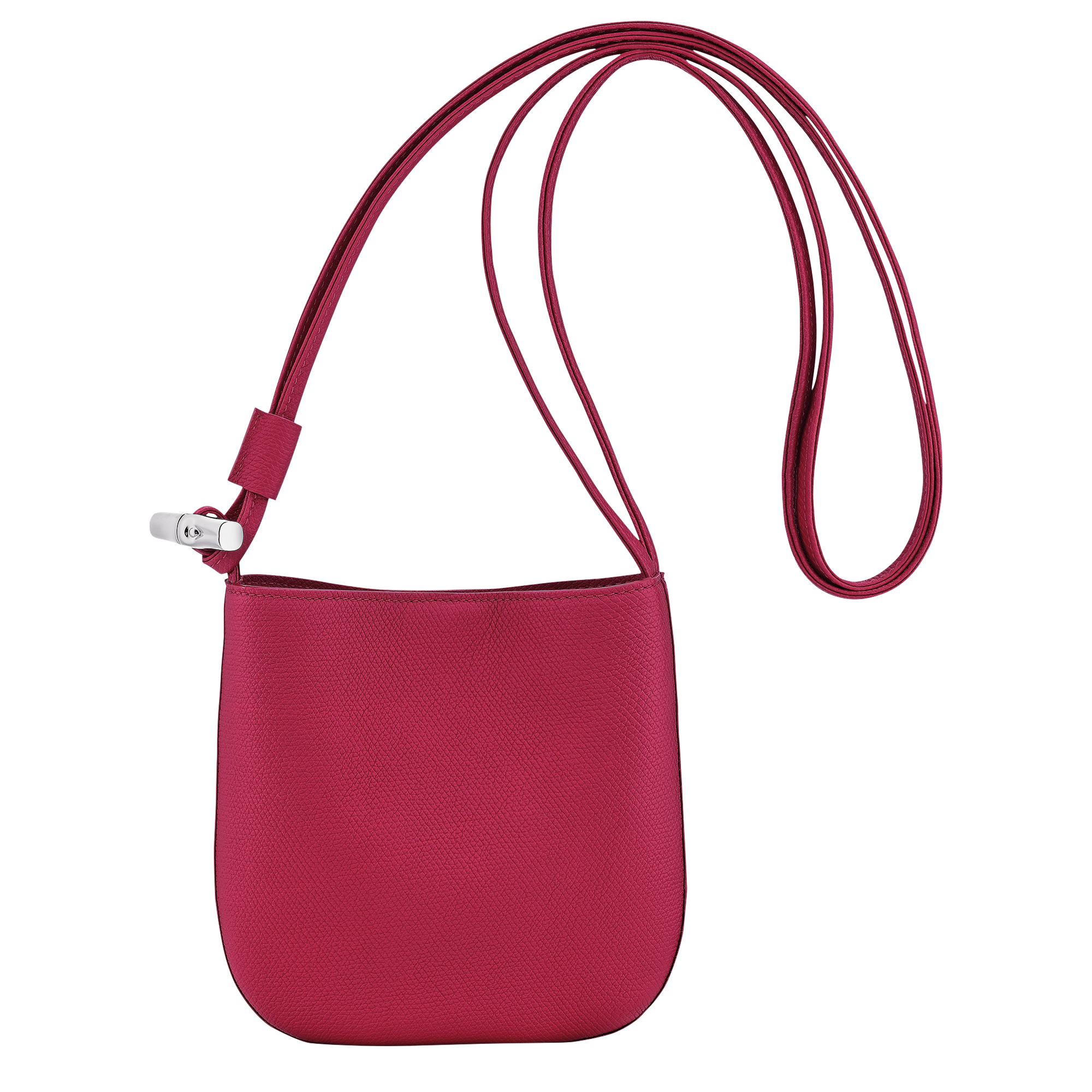 美品 ロンシャン LONGCHMP ロゾ クロコ メタリック 烈し ハンドバッグ 