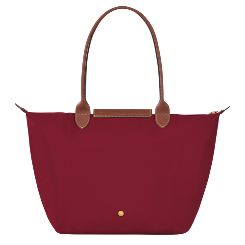 Le Pliage Original L Tote bag , Red - Recycled canvas - View 4 of 5