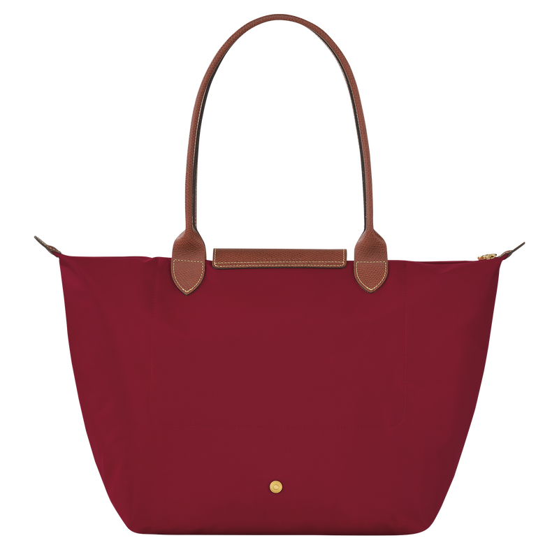 Le Pliage Original L Tote bag , Red - Recycled canvas  - View 4 of 5
