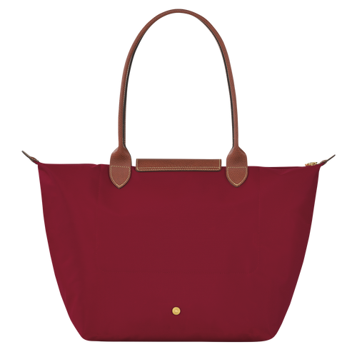 Le Pliage Original L Tote bag , Red - Recycled canvas - View 4 of  5
