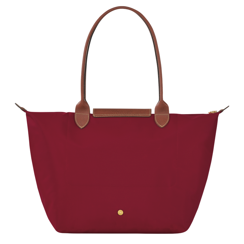 Le Pliage Original L Tote bag , Red - Recycled canvas  - View 4 of  5