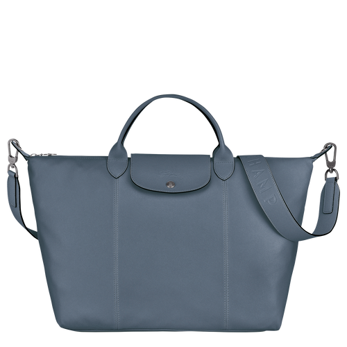 Top Handle Bag L Le Pliage Cuir Nordic L1630757743 Longchamp Gb - Longchamp Le Pliage Leather Top Handle Bag L Le Pliage Cuir Nordic L1630757743 Longchamp Gb - Longchamp Le Pliage Leather