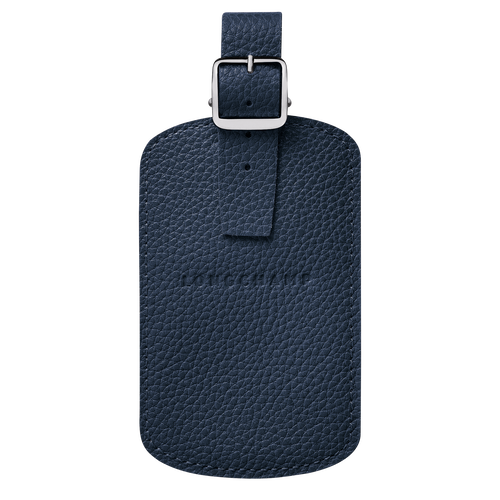 Le Foulonné Etiqueta para equipaje , Cuero - Azul Oscuro - Vista 1 de 1