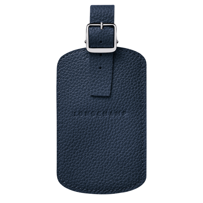 Le Foulonné Luggage tag , Navy - Leather  - View 1 of  1