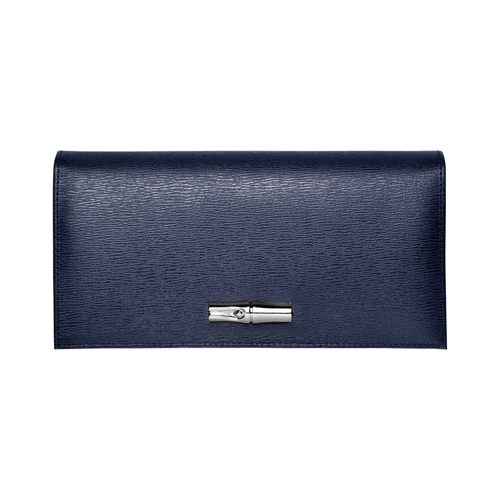 Portefeuille long, 006 Marine Portefeuille long, 006 Marine, hi-res