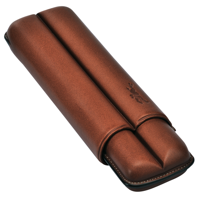 Cigars case , Brown - Leather  - View 1 of  1