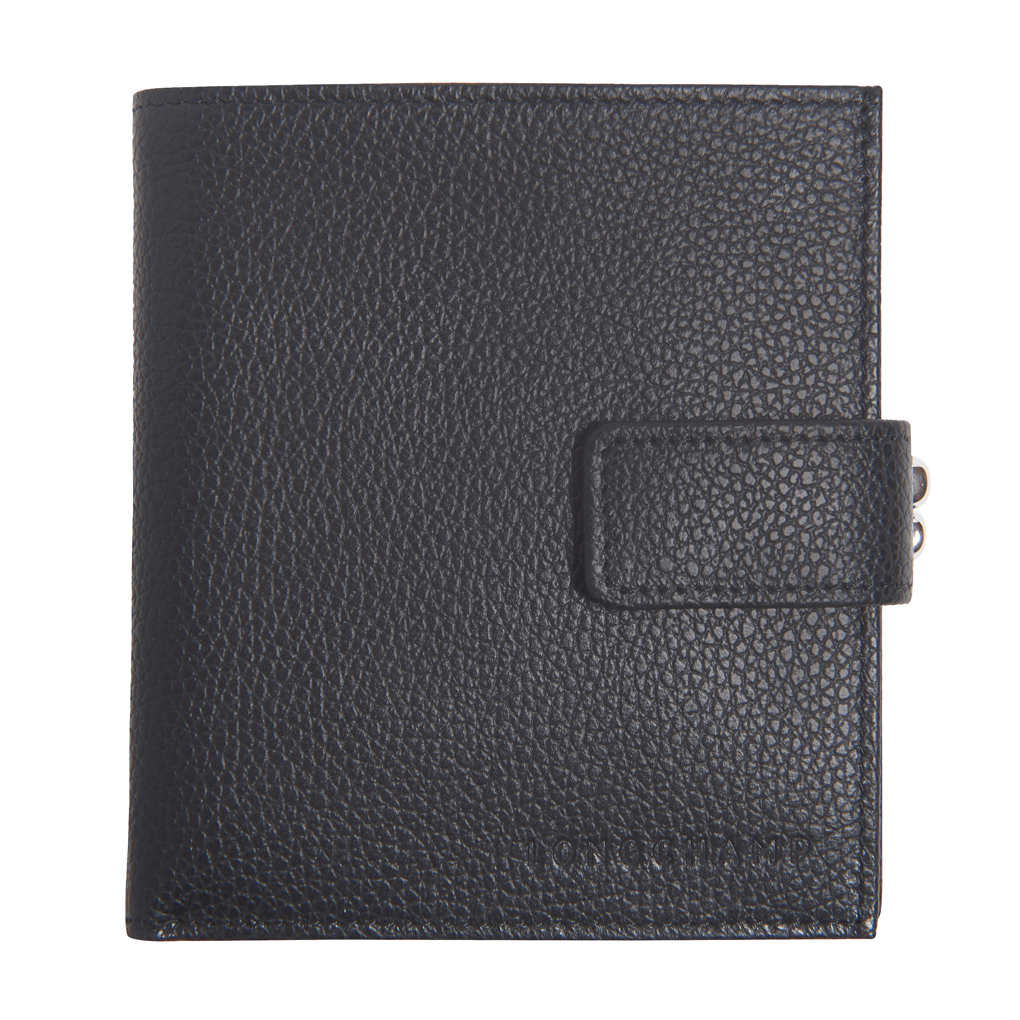 Le Foulonn&eacute; Compact wallet, Black