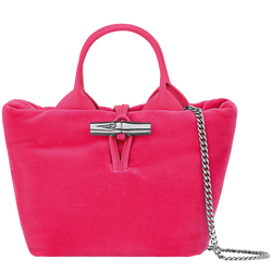 Le Roseau XS Handbag , Pink - Canvas