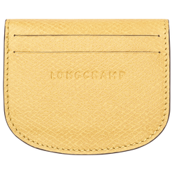 Épure Card holder , Yellow Chick - Leather