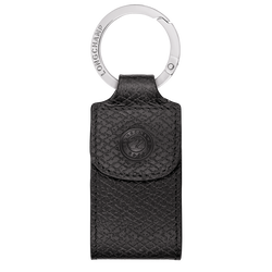 Porta-chaves Le Pliage Original , Pele - Preto