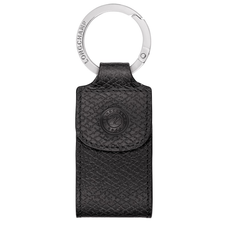 Le Pliage Original 钥匙扣 , 黑色 - 皮革  - 查看 1 1