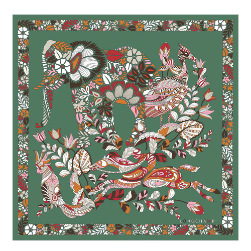 Silk scarf 50