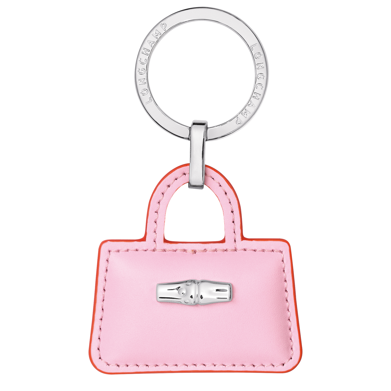 Porte-clés Roseau Cuir - Rose (L6982H82018)