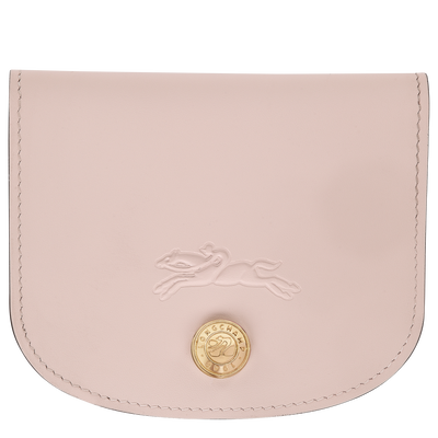 Épure Tarjetero , Cuero - Pétalo Rosa