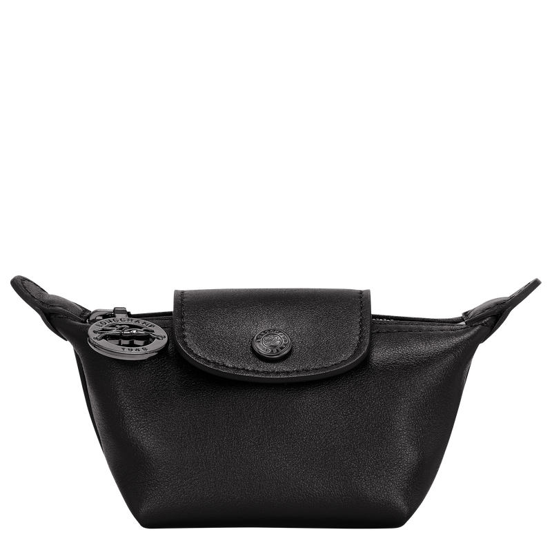 Le Pliage Xtra Coin purse , Black - Leather  - View 1 of  3