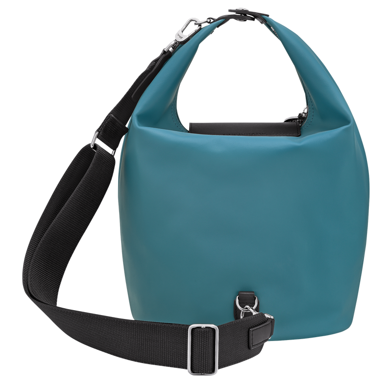 Le Pliage Xtra S Crossbody bag , Lagoon - Leather  - View 4 of  4