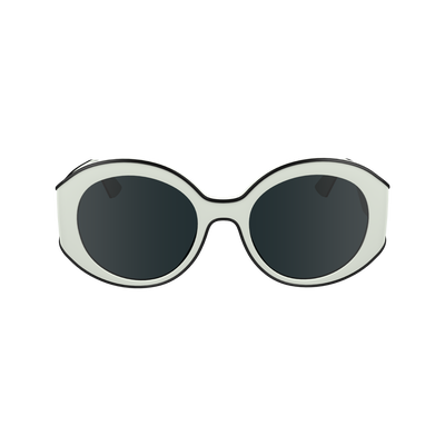 Lunettes de soleil , Résine végétale - Ivoire