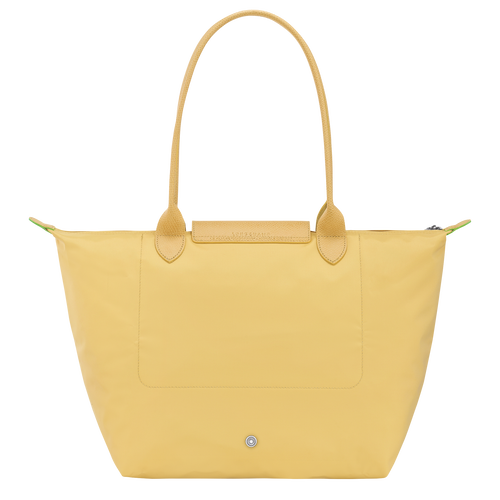 Le Pliage Green L Tote bag , Wheat - Recycled canvas - View 4 of  6