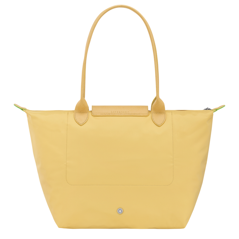 Le Pliage Green L Tote bag , Wheat - Recycled canvas  - View 4 of 6